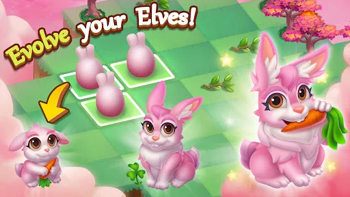 Merge Elves-Merge 3 Puzzles screenshot 3