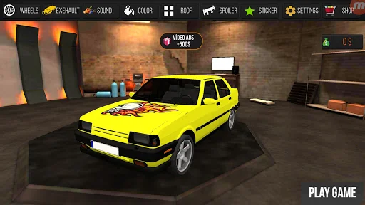 Sports Car Drift Modified Simu