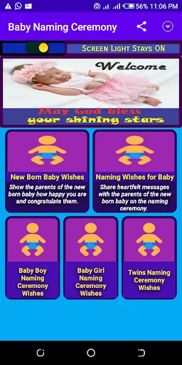 Baby Naming Ceremony Wishes