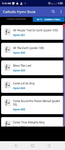 Catholic Hymn Book
