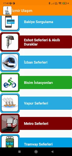 İzmir Akıllı Ulaşım Rehberi screenshot 1