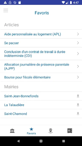 Mes démarches - Vos droits screenshot 4