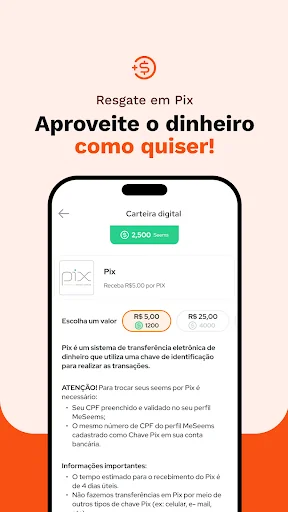 MeSeems: pesquisa e recompensa screenshot 2