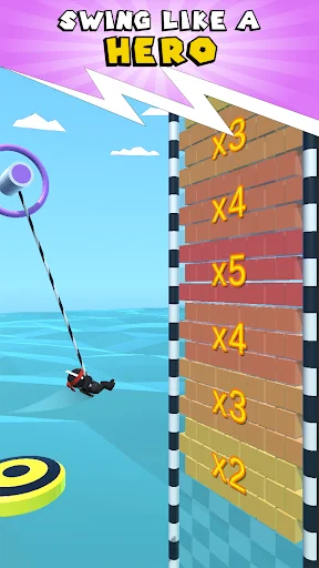 Rope Swing 3D screenshot 2