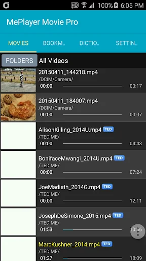 MePlayer Pro Learning English