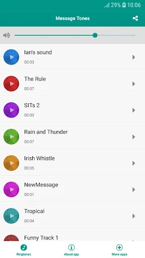 Message Tones