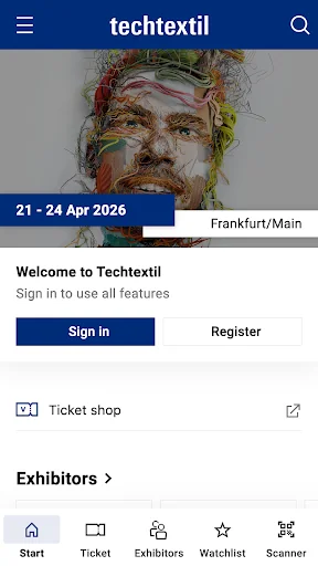 Techtextil Navigator