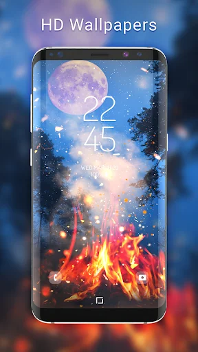 Neon led SMS Messenger theme screenshot 4