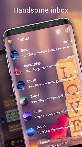 Color messenger theme