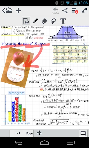 MetaMoJi Note Lite screenshot 1