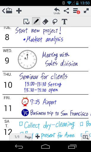 MetaMoJi Note Lite screenshot 2