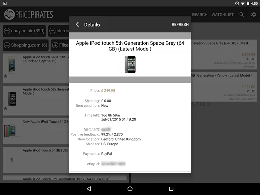 Pricepirates Price Comparison screenshot 4