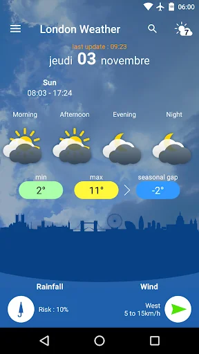 London Weather screenshot 1