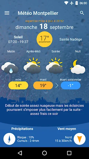 Météo Montpellier