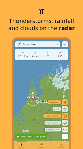 Lightning Alarm Weatherplaza screenshot 2