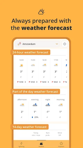 Lightning Alarm Weatherplaza screenshot 3