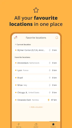 Lightning Alarm Weatherplaza screenshot 4