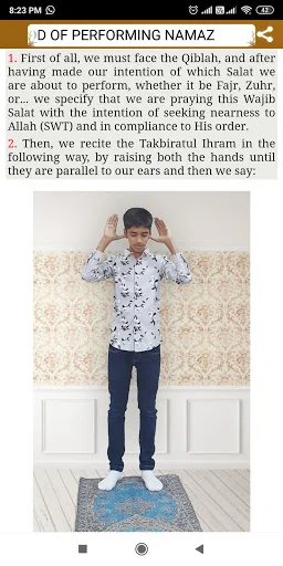 Method of Shia Namaz screenshot 4