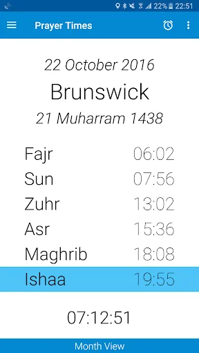 Prayer Times (Namaz Vakti) screenshot 1