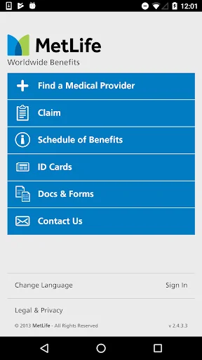 MetLife Worldwide Benefits screenshot 1