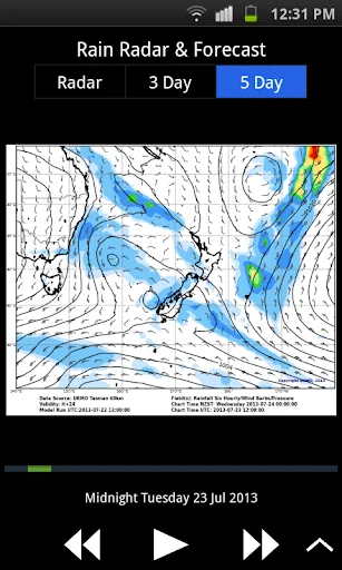 MetService Rural Weather App screenshot 2