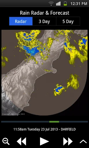 MetService Rural Weather App screenshot 3