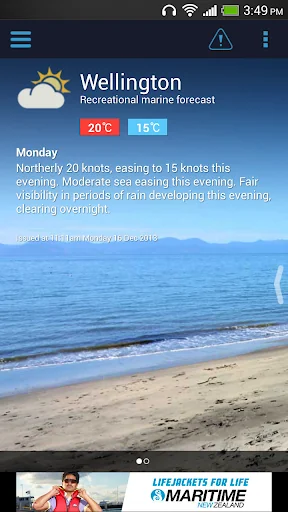 MetService Marine screenshot 1