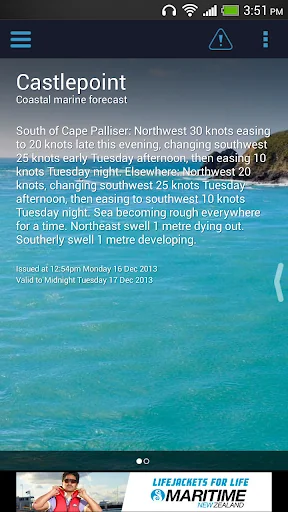 MetService Marine screenshot 2