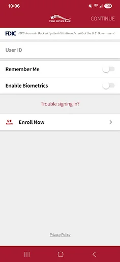 First Service Mobile Banking