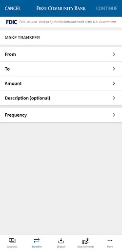 First Community Bank screenshot 3