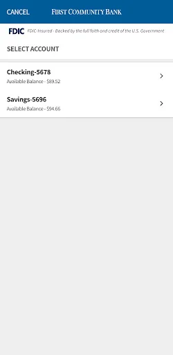 First Community Bank screenshot 4
