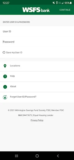 WSFS Bank Mobile screenshot 1