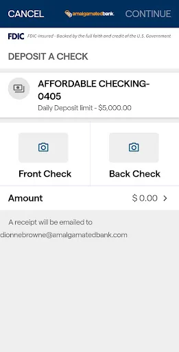 Amalgamated Bank Mobile screenshot 4