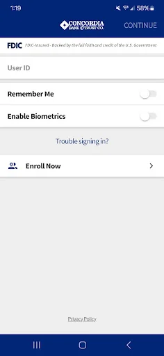 Concordia Bank Mobile
