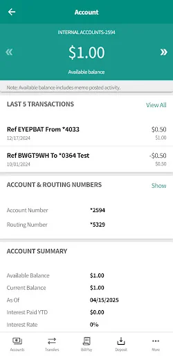 Community First Bank NI LA screenshot 3