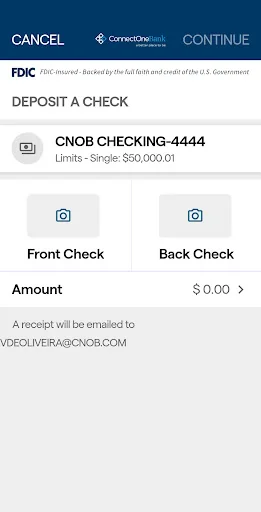 ConnectOne Bank Mobile screenshot 4