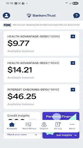 Bankers Trust M+ Personal screenshot 2