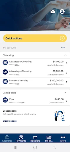 Amegy Mobile Banking screenshot 1
