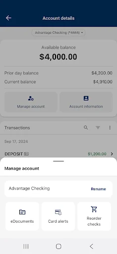 Amegy Mobile Banking screenshot 3