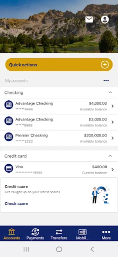 NSBank Mobile Banking screenshot 1