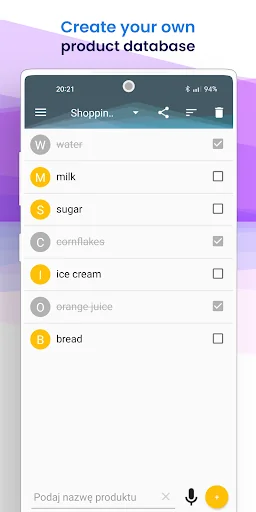 Simple shopping list screenshot 4