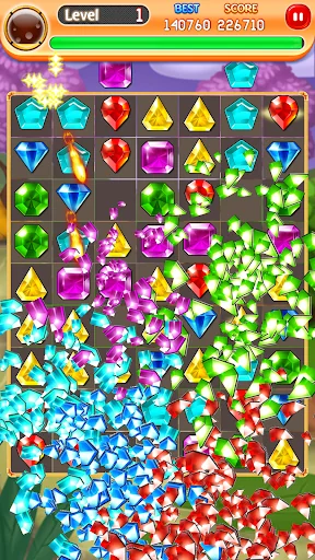 Diamond Rush: Classic Puzzle