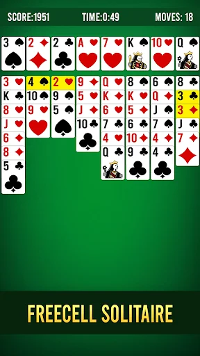 FreeCell Solitaire classic