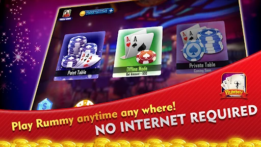 Rummy offline King of card gam screenshot 1
