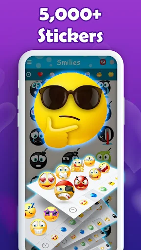 Love Sticker to share - Smiley screenshot 4