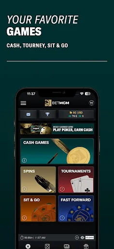 BetMGM Poker - New Jersey screenshot 2