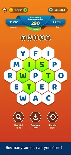 Text Twist Word Contest screenshot 1