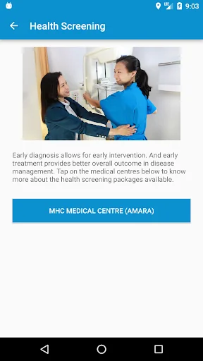 MHC Clinic Network Locator screenshot 2