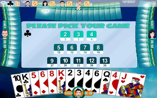 Golden Card Games Tarneeb Trix screenshot 4