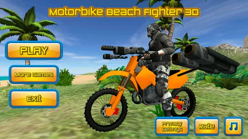 Motorbike Beach Fighter 3D